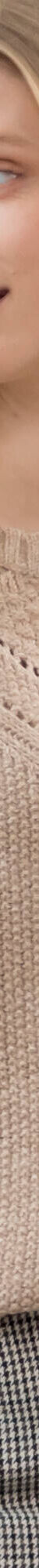 Pull col rond en maille fantaisie (beige chiné) Pull col rond en maille fantaisie (beige chiné)